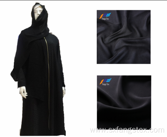 Islamic Muslim Polyester 30D Chiffon Nida Abaya Fabric