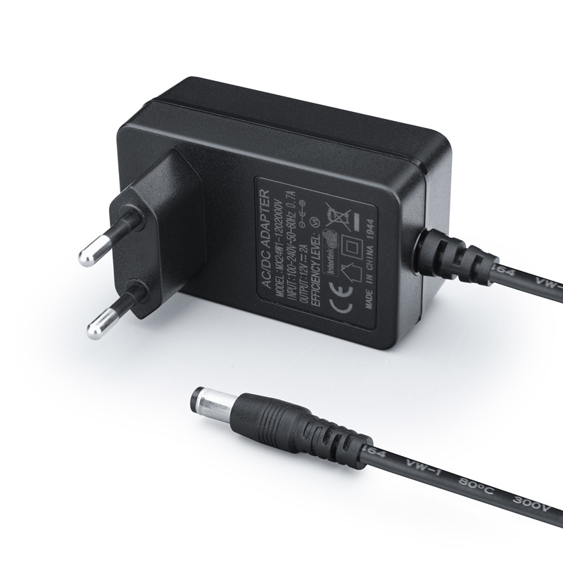 12v 2a EU power adapter