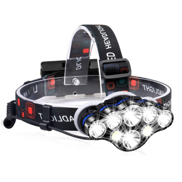 18,000 Lumen Super Bright Waterproof LED Headlamp: Perfect for Outdoor Activities