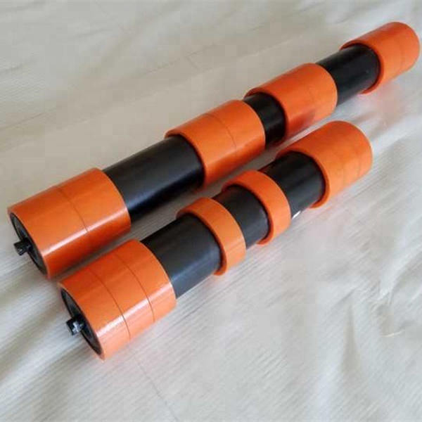 152mm Diameter Rubber Disc Conveyor Cleaning Idler