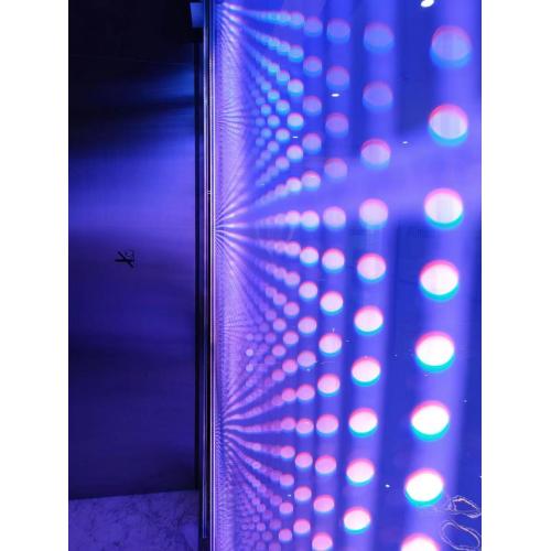 Tela Digital LED transparente