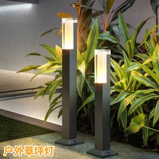 Waterproof LED Lawn Lights for Outdoor Garden and Courtyard