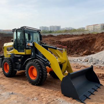 High Performance Yellow Wheel Loader For Earthmoving Job