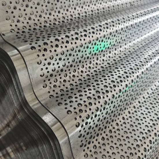 Decorative Perforated Galvanized Sheets: 1mm-3mm Thickness for Facade Design