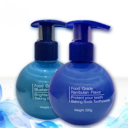 Blueberry Passion Fruit Baking Soda Toothpaste for Whitening and Oral Care
