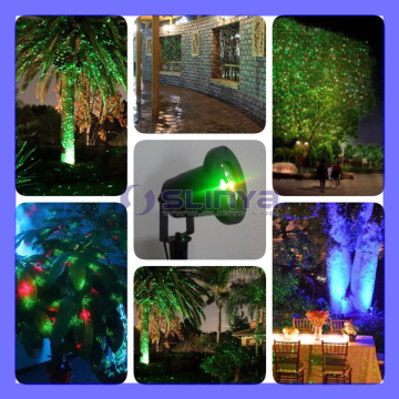 Outdoor Lighting Waterproof Firefly Effect Laser Projector Landscape Laser Light Green Red for Christmas Trees Lawn Garden Park Decoration LED