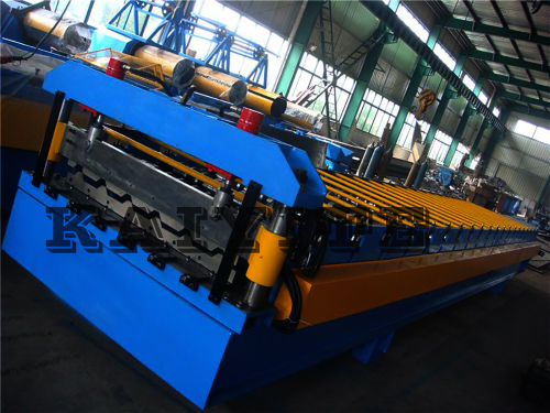 IBR Aluminum Roof Sheet Roller Forming Machine