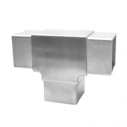 Steel Pipe Cap Square Stainless Steel Tube Connecting Joint Supplier