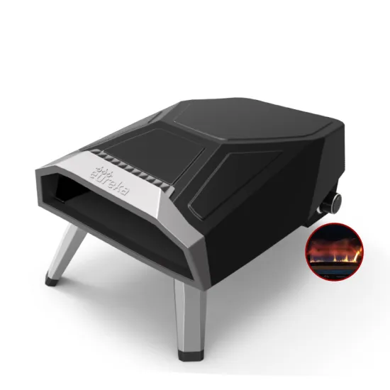 Outdoor 12 Inch Portable Italian Gas Used Pizza Oven Small with Stone