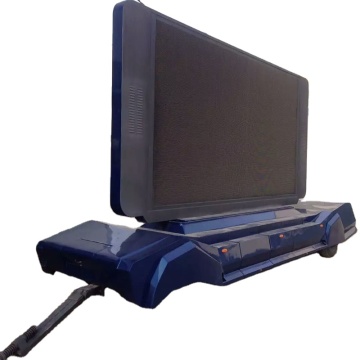 Customizable Outdoor LED Advertising Trailers with Hydraulic Lifting System