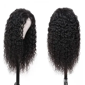 Good Selling Long Kinky U Part Short And Full Human Hair Wig Curly Natural Lace