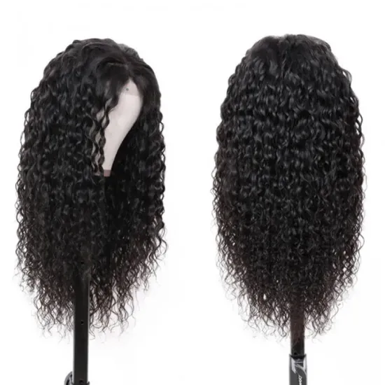 Good Selling Long Kinky U Part Short And Full Human Hair Wig Curly Natural Lace