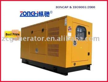 Soundproof diesel generating set use famous diesel engine