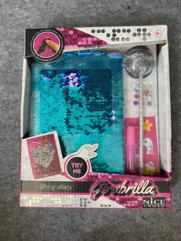 Shiny Diary Notebook Set