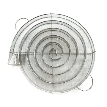 6/8 Inch Stainless Steel Cold Smoke Generator BBQ Mesh Smoker Grill Box for Fish and Meat