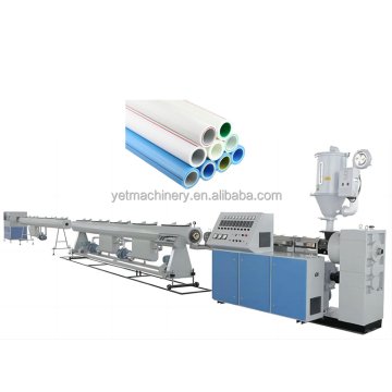 63-160mm HDPE, PP, PPR, and PE Pipe Production Line: Extrusion and Making Machines for PPR Pipe Manufacturing