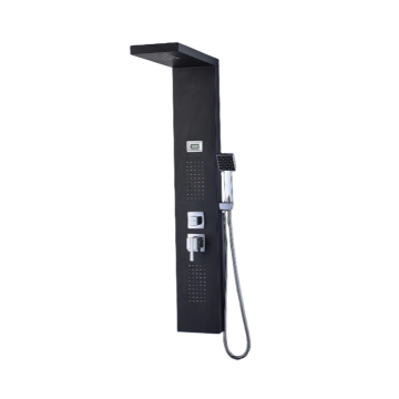 Smart Shower Set with Temperature Display - 3 Function Wall Mount Shower Panel System
