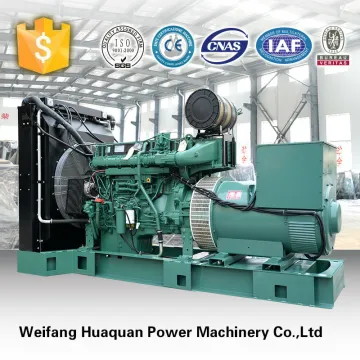 500kw Standby Power diesel generator set Volvo engine