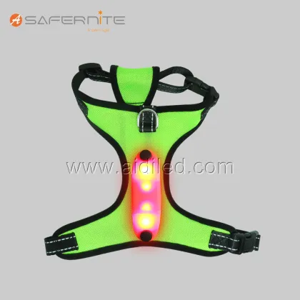 Glow In The Dark Led Lighted Dog Vest Harness