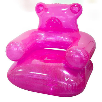 One Person Air Couch Bubble Chair - Pink Inflatable Lounge Sofa
