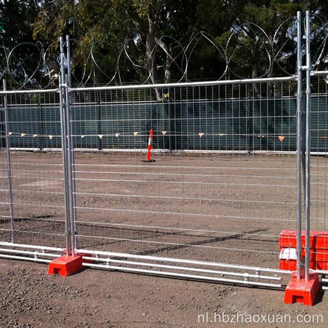 Tijdelijk hekconstructie hek tijdelijk pool hek