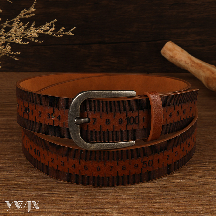 Fashionable Casual Belt for Women with Size Indicator
