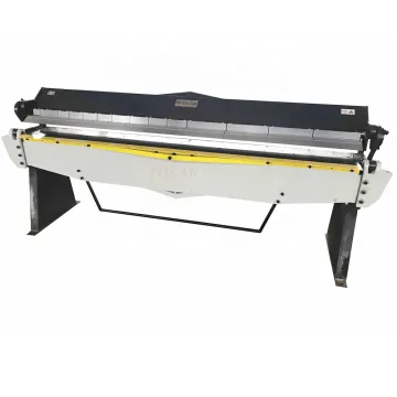 W2.5x2540A Manual Pan Box Brakes Sheet Metal Folding Machine: 2540mm Width