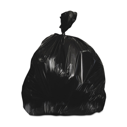 Convenient Delivery Disposable Big Garbage Bags Black Pe Trash Bags For Storage