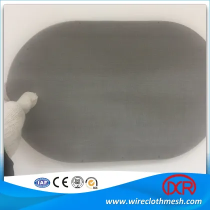Wire Mesh Filter Disc Cloth