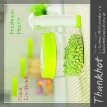 Colorful Pumpable Food Vacuum Container
