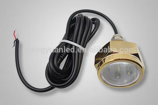 Cool yacht 1800 lumens 7500K 9*3w led underwater ship light