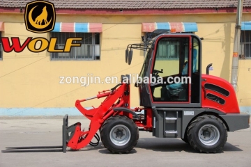 Articulated chinese 0.8ton wheel loader with spare parts