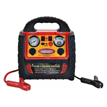 Multi-Function Car Jump Starter Power Bank with Air Compressor