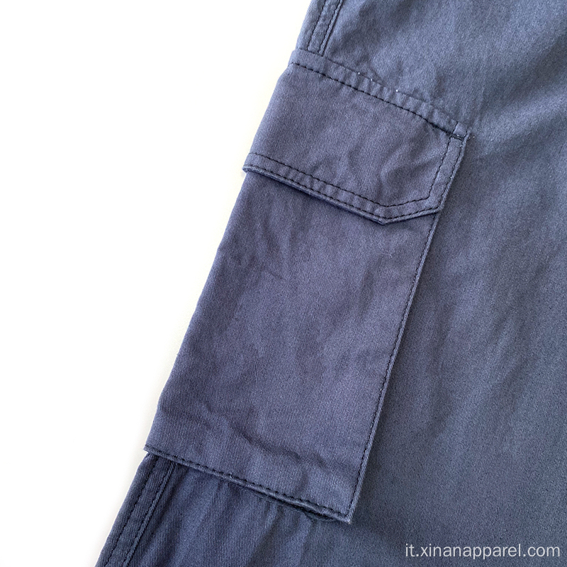 Pantaloni da jogging da uomo con fondo slim fit laterale