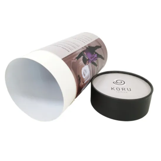 Eco friendly Large Cylinder Round Tube Paper Boxes