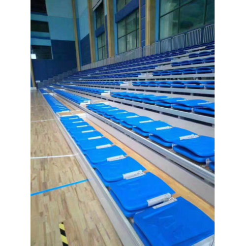 Electrical folded seats retractable bleacher