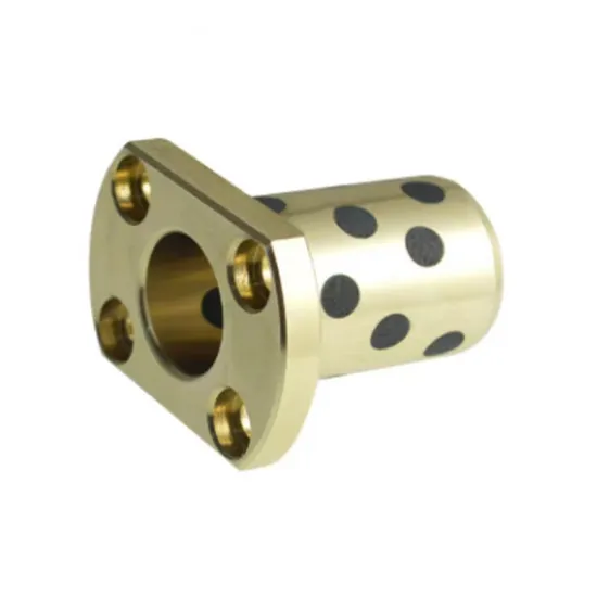 Custom JFB 50x5 Series Self-Lubricating Flange Graphite Brass Copper Sleeve Bearing: High-Quality Bearing Solutions