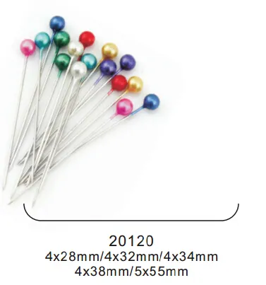 20120 colorful push pins and paper pins