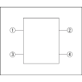 Small Two-way Action Switch with Positioning Pin