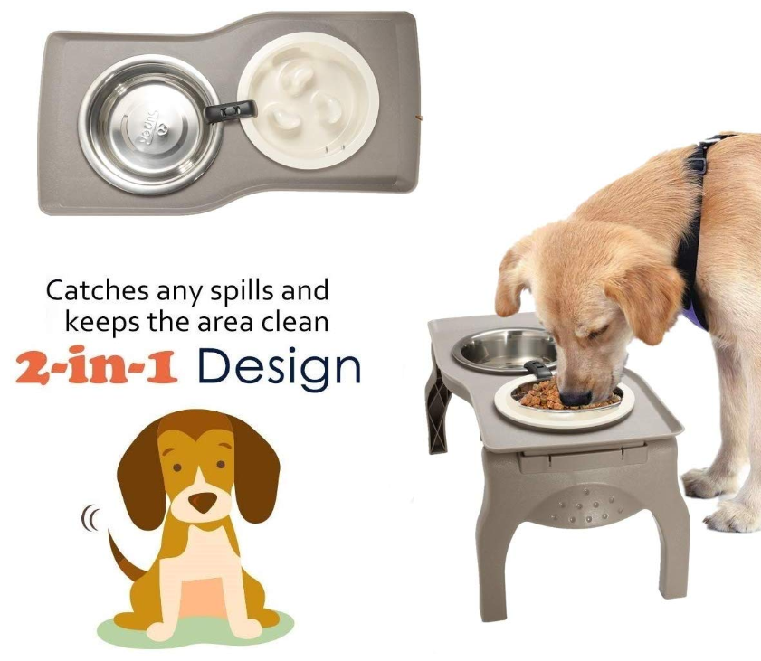 Pet Food Water Feeder Bowls