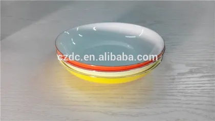 bone china enamel plate set