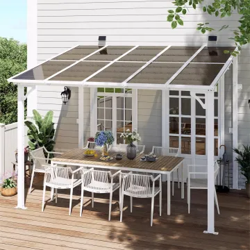 Wall-Mounted Canopy Gazebo