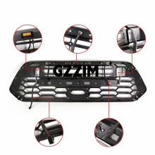 Tacoma 2016 mbele bumper grille na taa ya LED