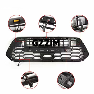 Tacoma 2016 mbele bumper grille na taa ya LED