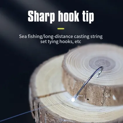 Mustad High-Carbon Saltwater Fishing Hooks - New Arrival