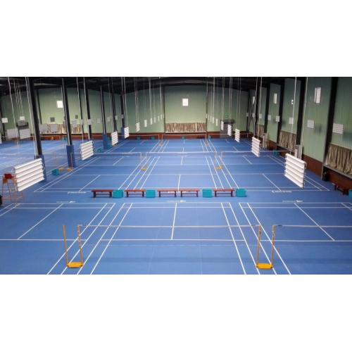 Pisos de PVC recicláveis ​​ambientais piso de vinil para quadras de badminton