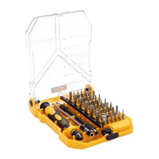 Deli Tools DL3545 Complex Appliactions Comfortable Grip Precision 45PCS Screwdriver Set