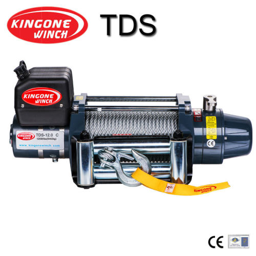 12v dc TDS-12.0C electric winch and car winch barge winch