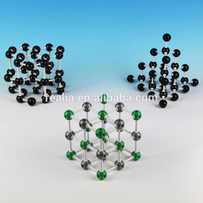 The Crystal Structure Model Of Space Lattice, High Quality The Crystal ...
