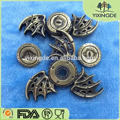 Magic Eagle Eyes Bat Zinc Alloy Hawk Fidget Spinner